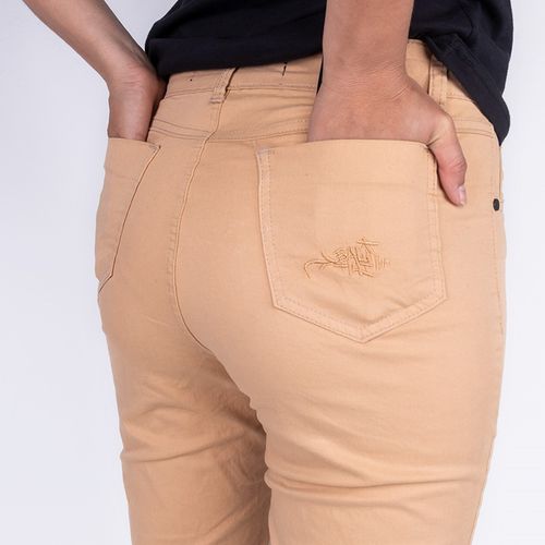 Calça bali hai feminina skinny bege