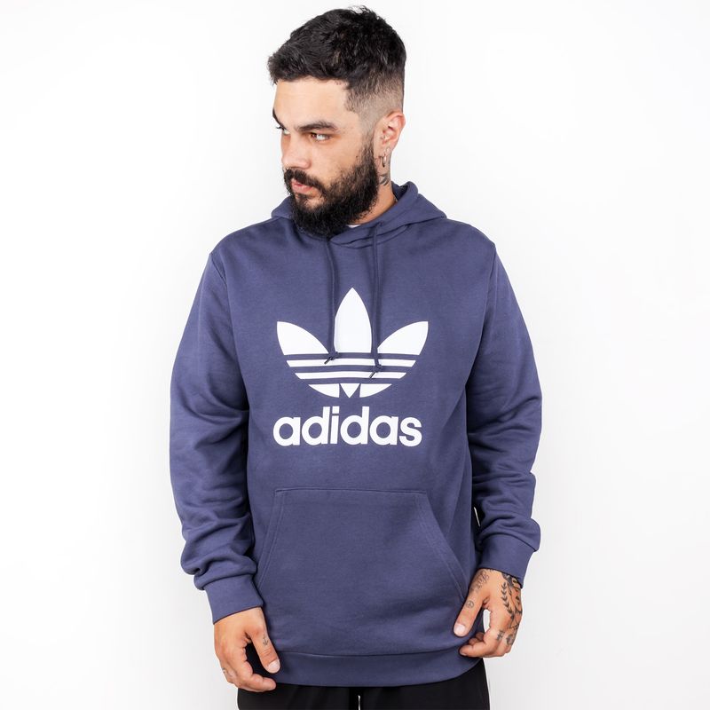 Moletom adidas trefoil hoodie 2025