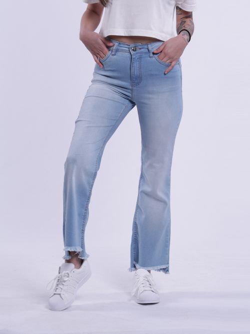 Calça jeans straight bali hai