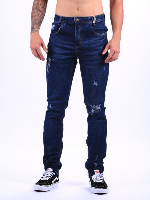 Calça jeans masculina skinny bali hai