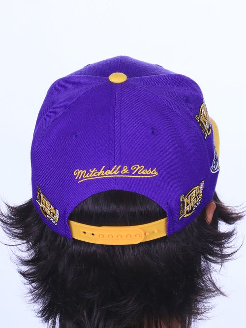 Boné mitchell & ness nba los angeles lakers snapback