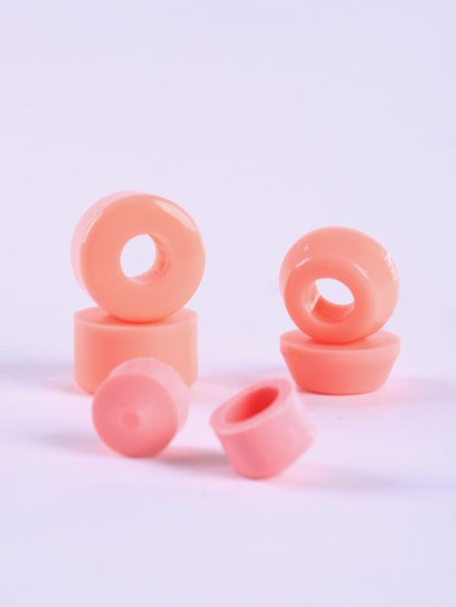Amortecedor cisco poliuretano fundido cônico 9,5mm rosa