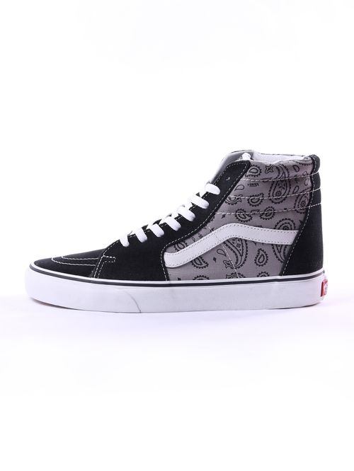 Tênis vans sk8-hi paisley gray true white