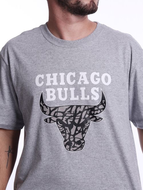 Camiseta new era nba chicago bulls core