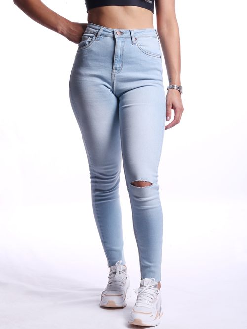 Calça jeans skinny feminina bali hai