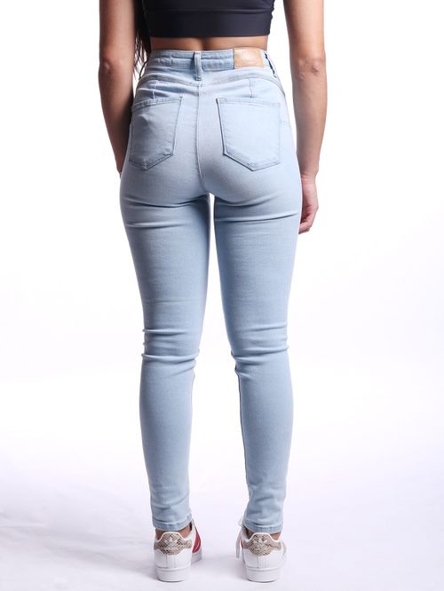 Calça jeans skinny feminina bali hai push up