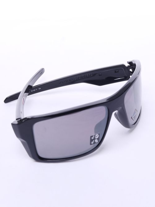 Óculos de sol oakley double edge polished black prizm black polarized