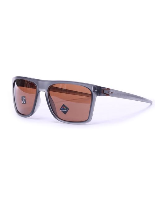 Óculos de sol oakley leffingwell matte grey smoke prizm tungsten