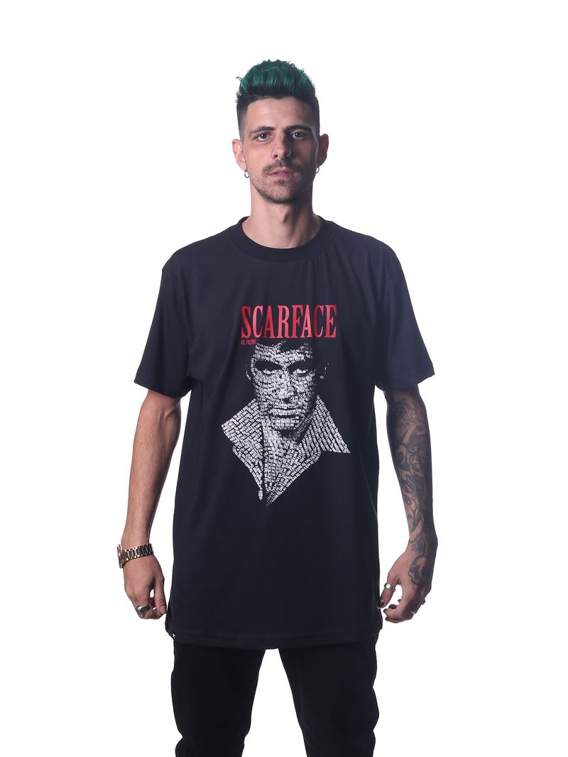 Camiseta bali hai scarface Preto P