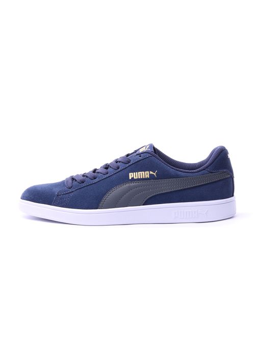 Tênis puma smash v2 bdp peacoat castlerock team gold