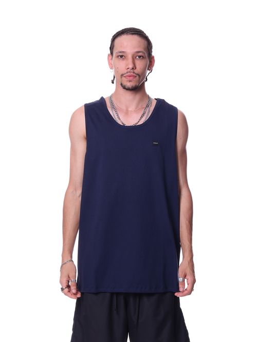 Regata oakley patch tank azul marinho