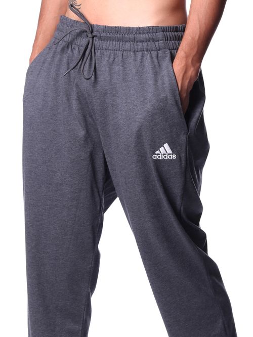 Calça adidas malha afunilada barra aberta essentials