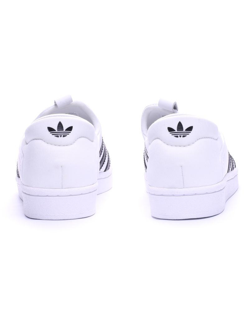 Tenis slip on branco fashion adidas