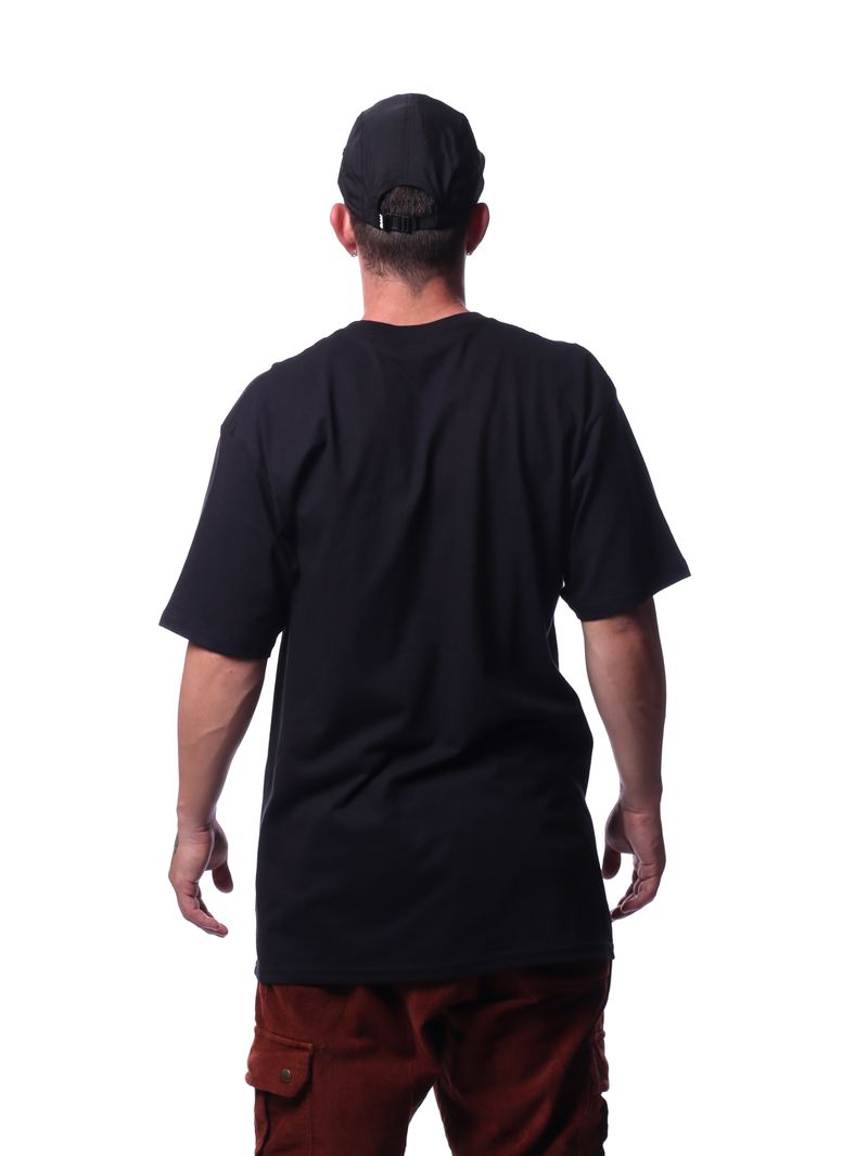 Camiseta-vans-left-chest-logo--Preto