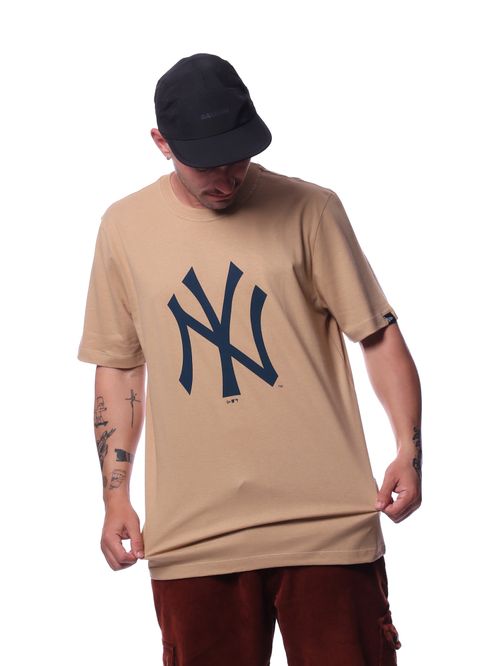 Camiseta new era big logo mlb new york yankees