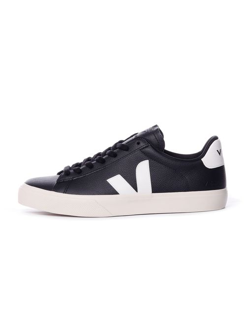 Tênis veja campo chromefree leather black white