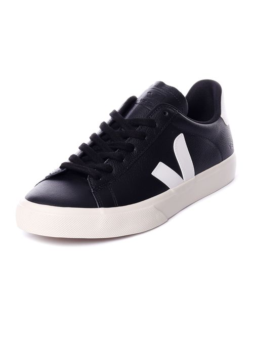 Tênis veja campo chromefree leather black white