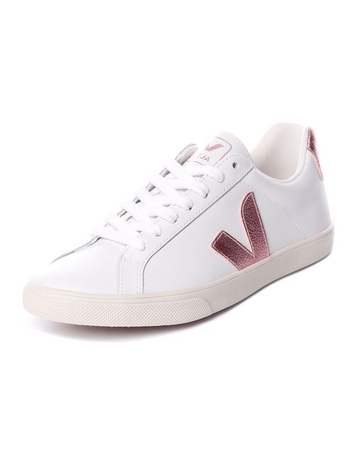 Tênis veja esplar logo leather white nacre