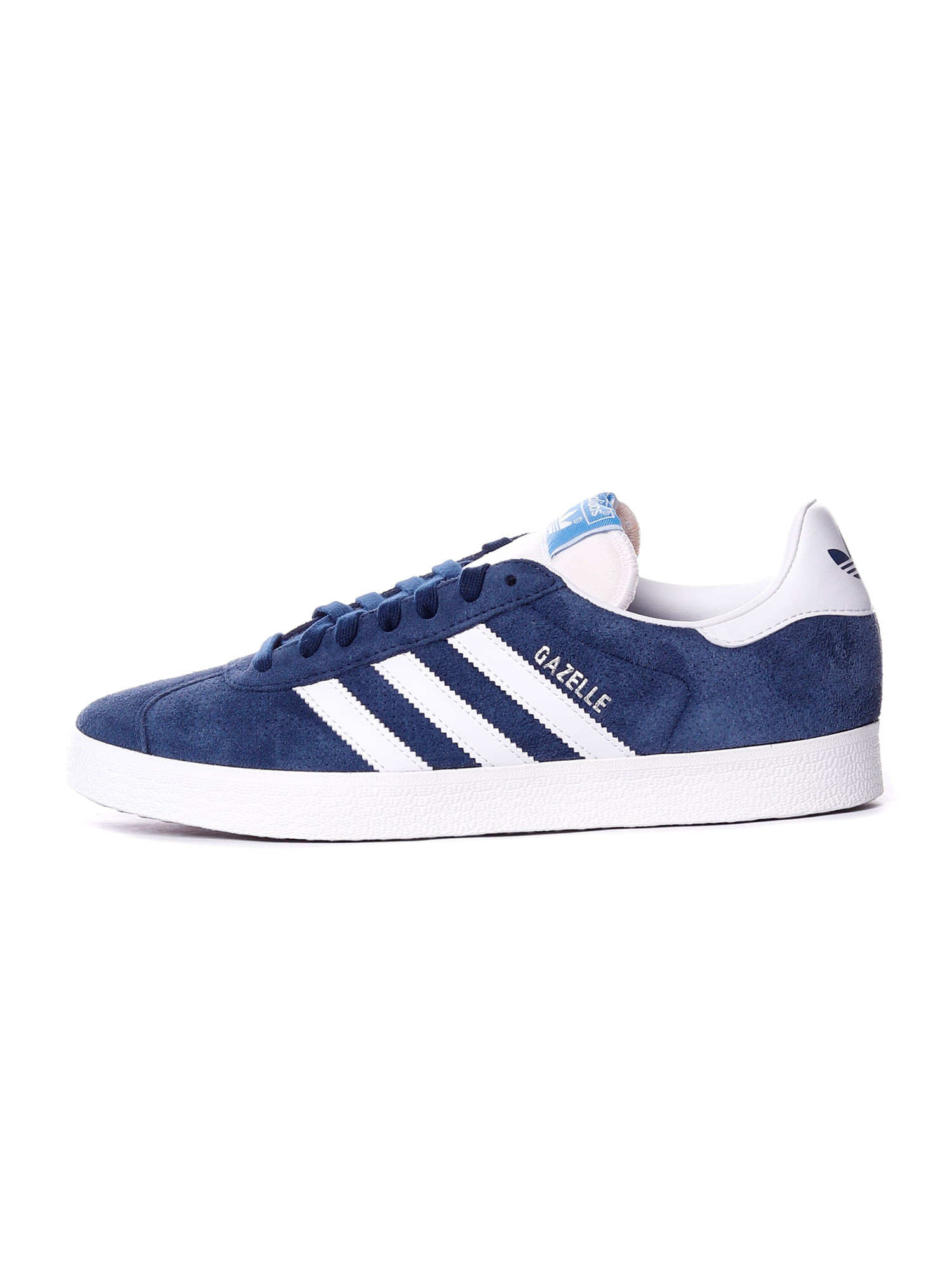 Tênis Adidas Gazelle Collegiate Navy / White / Gold Metallic