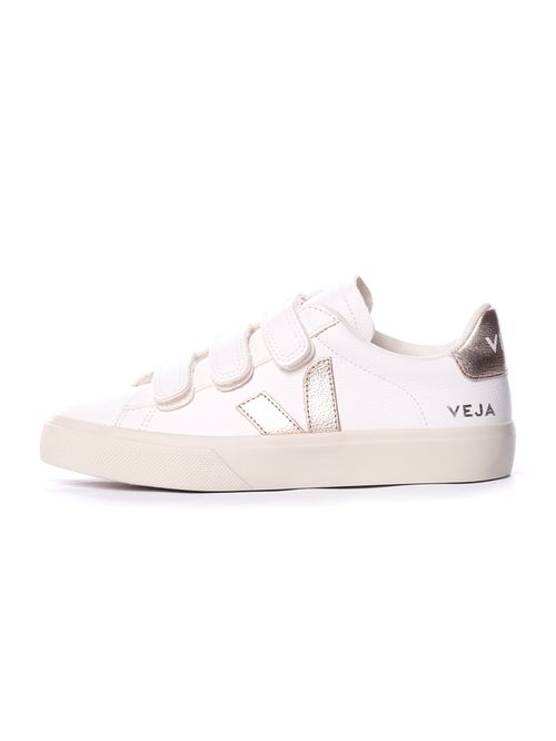 Tênis veja recife logo chromefree leather white platine