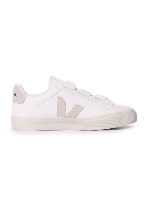 Tênis veja recife logo chromefree leather white natural