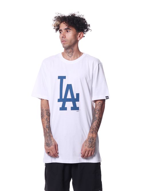 Camiseta new era big logo mlb los angeles dodgers