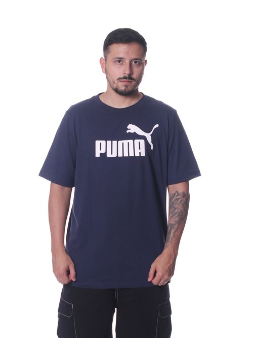 Camiseta puma logo tee peacoat