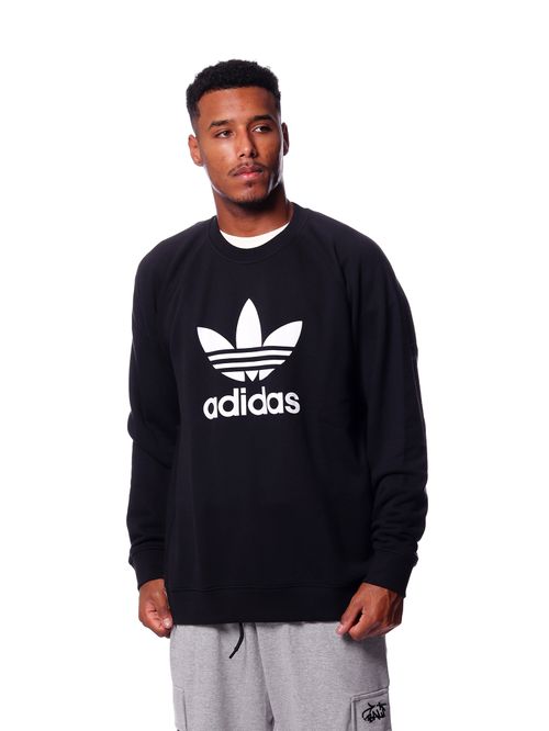 Moletom adidas adicolor careca classics trefoil crewneck