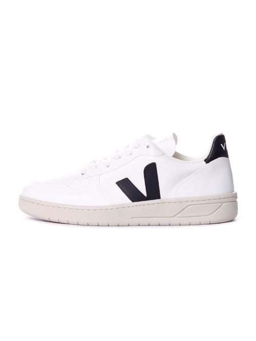 Tênis veja v-10 cwl white black