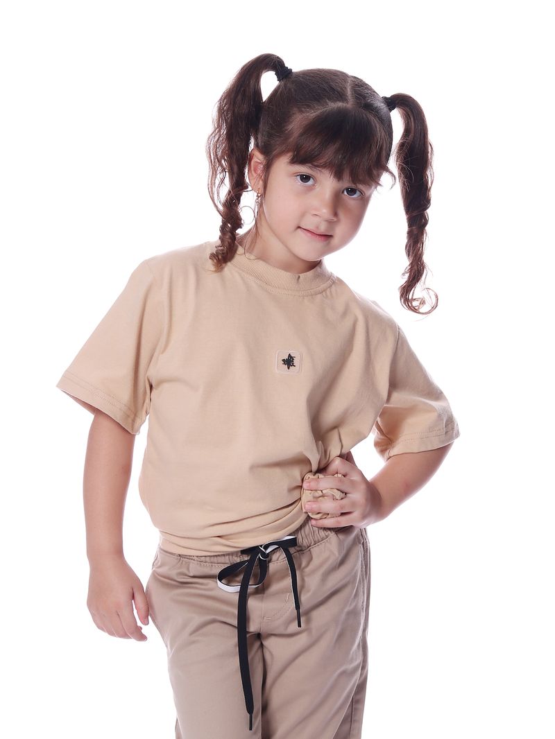Camiseta-infantil-bali-hai-onda-sonora-Caqui