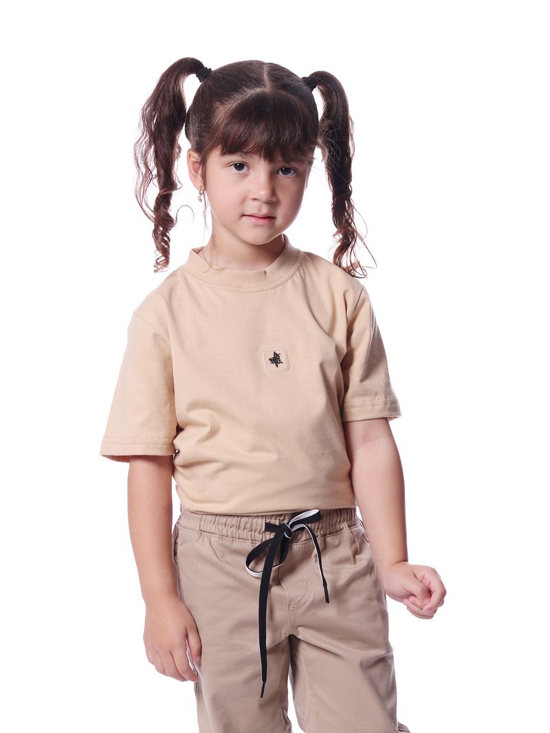 Camiseta-infantil-bali-hai-onda-sonora-Caqui