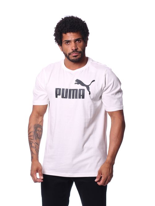Camiseta puma essentials logo tee