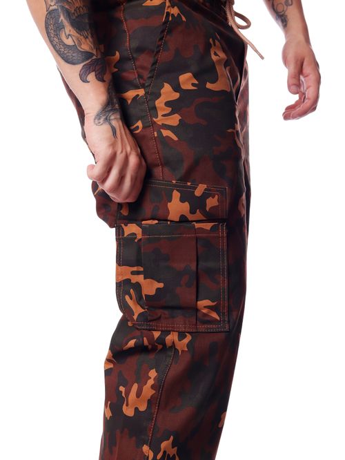 Calça bali hai cargo camuflada