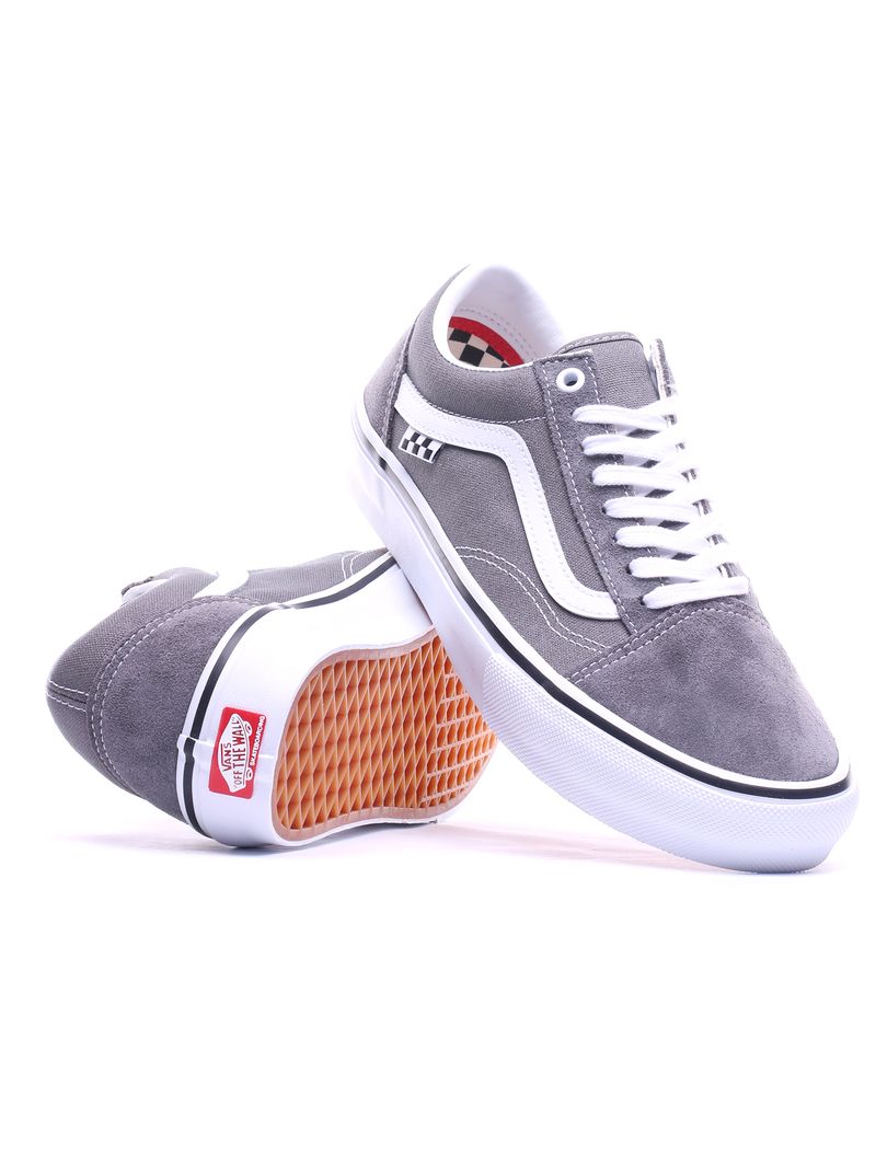 Tenis-vans-skate-old-skool-Cinza