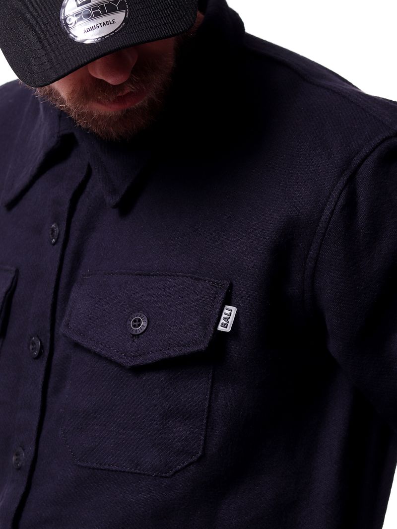 Camisa-bali-hai-flanelada-Preto