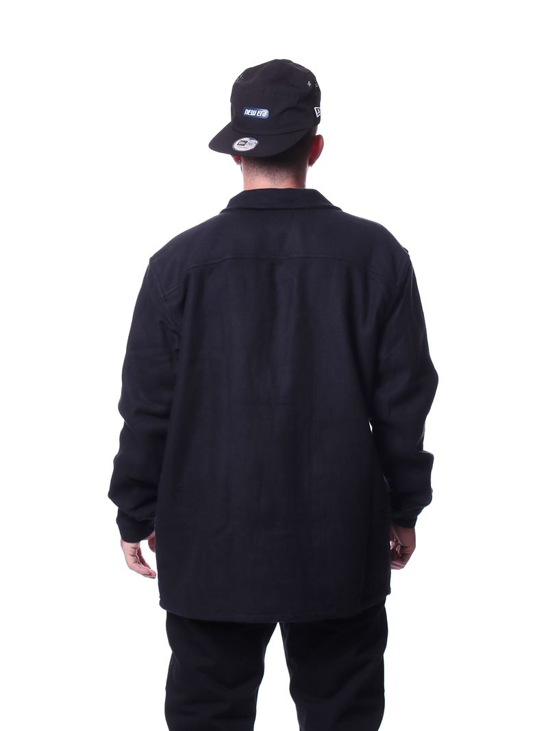 Camisa-bali-hai-flanelada-lisa-Preto