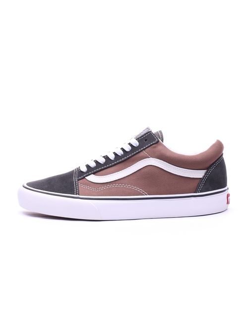 Tênis vans old skool suede pop canvas brown multi