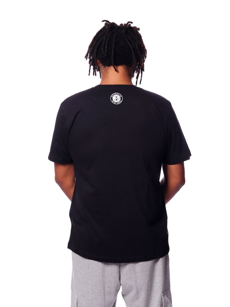 Camiseta-new-era-brooklyn-nets-core-nba-Preto