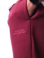 Calca-plus-size-jogging-bali-hai-large-club-1992-Bordo