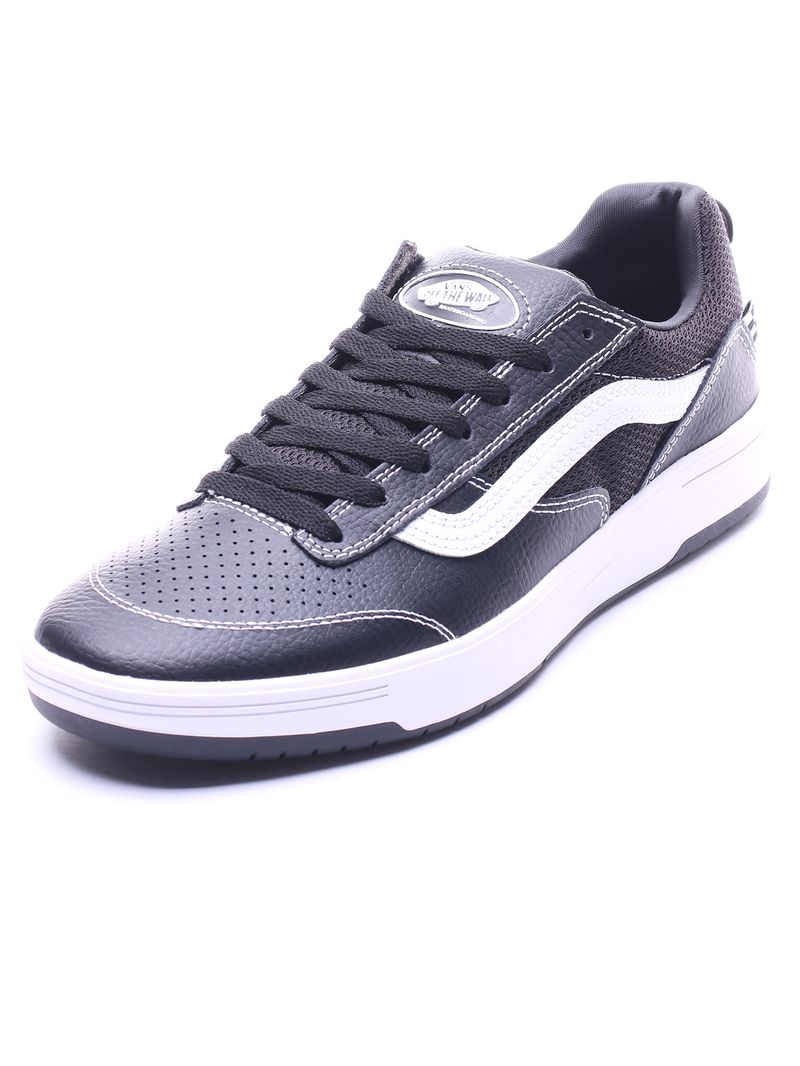 Tenis-vans-skate-zahba-leather-Black-white