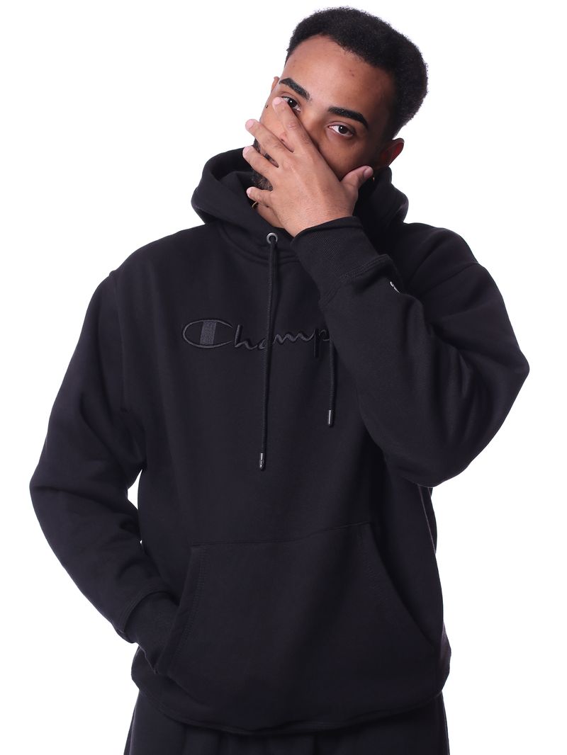 Moletom-champion-canguru-script-bordado-Preto