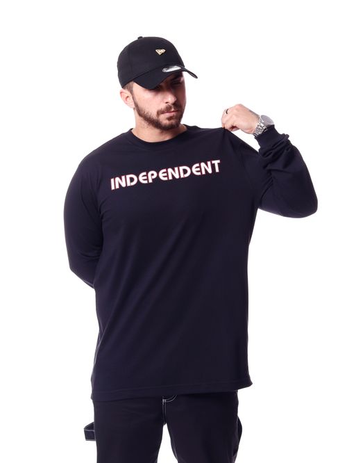 Camiseta manga longa independent bauhaus