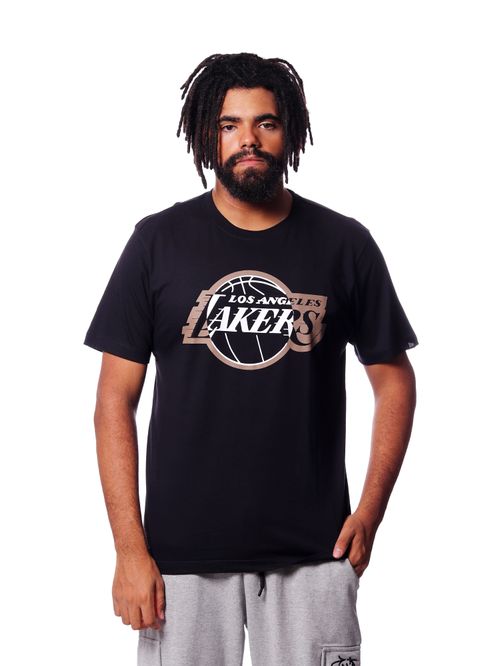 Camiseta new era los angeles lakers core nba