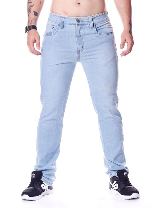 Calça Bali Hai Jeans Elastano Delave