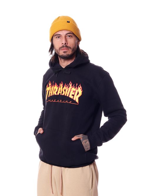 Moletom Thrasher Flame Logo