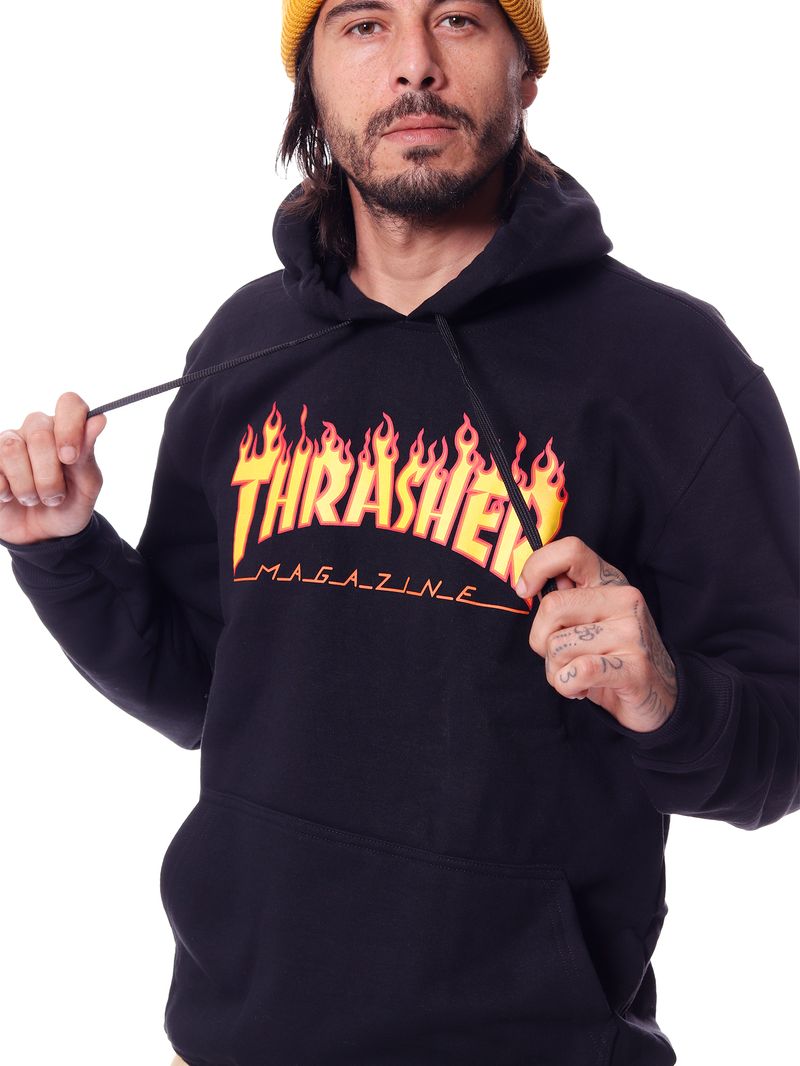 Moletom-Thrasher-Flame-Logo-Preto
