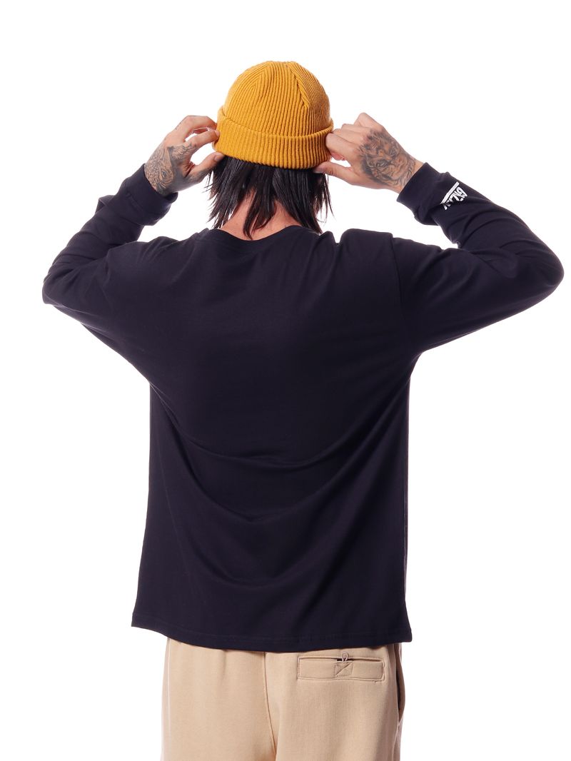 Camiseta-Manga-Longa-Grizzly-Stronger-Branches-Preto