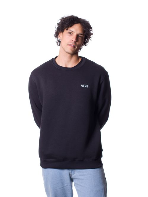 Moletom Vans Core Basic Crew Fleece Blacks