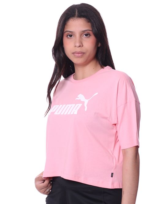 Camiseta Cropped Puma Essentials