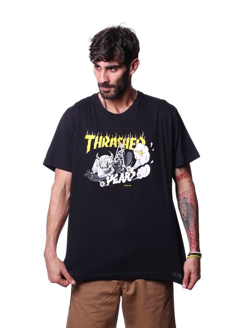 Camiseta Thrasher Neckface 40 Years